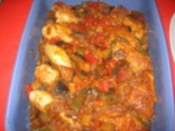 POLLO CON PISTO